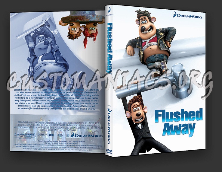 Flushed Away dvd cover