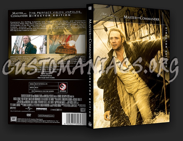 Master and Commander Director Edition dvd cover