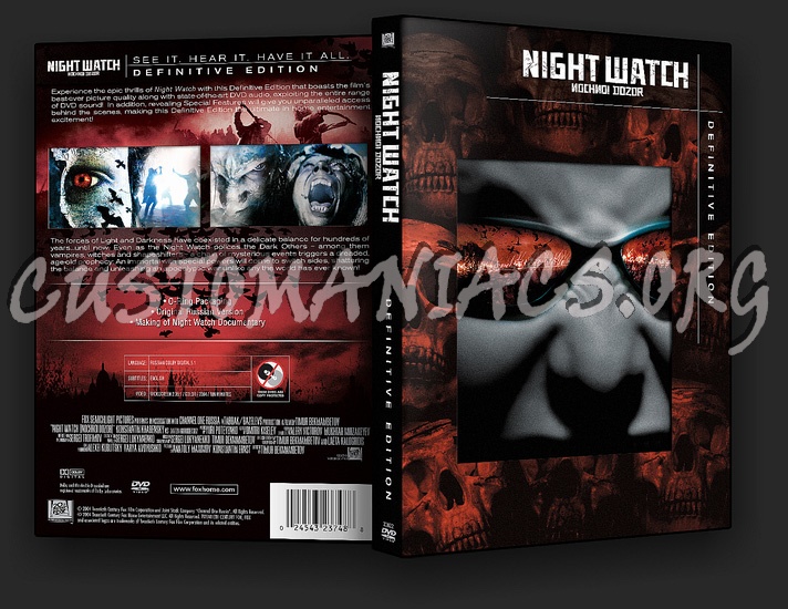 Night Watch Definitive Edition dvd cover