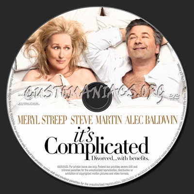 It's Complicated dvd label