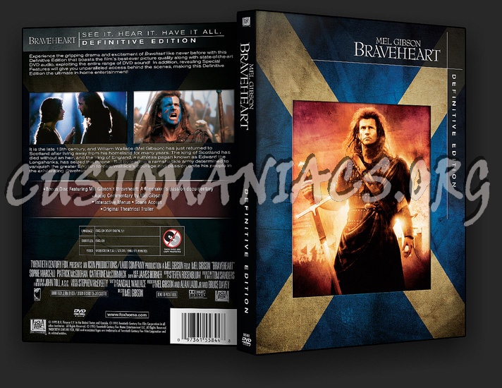 Braveheart Definitive Edition dvd cover