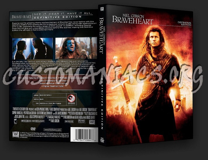 Braveheart Definitive Edition dvd cover