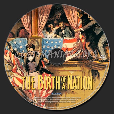 The Birth of a Nation dvd label