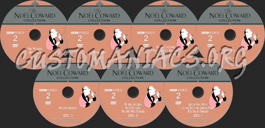 The Noel Coward Collection dvd label