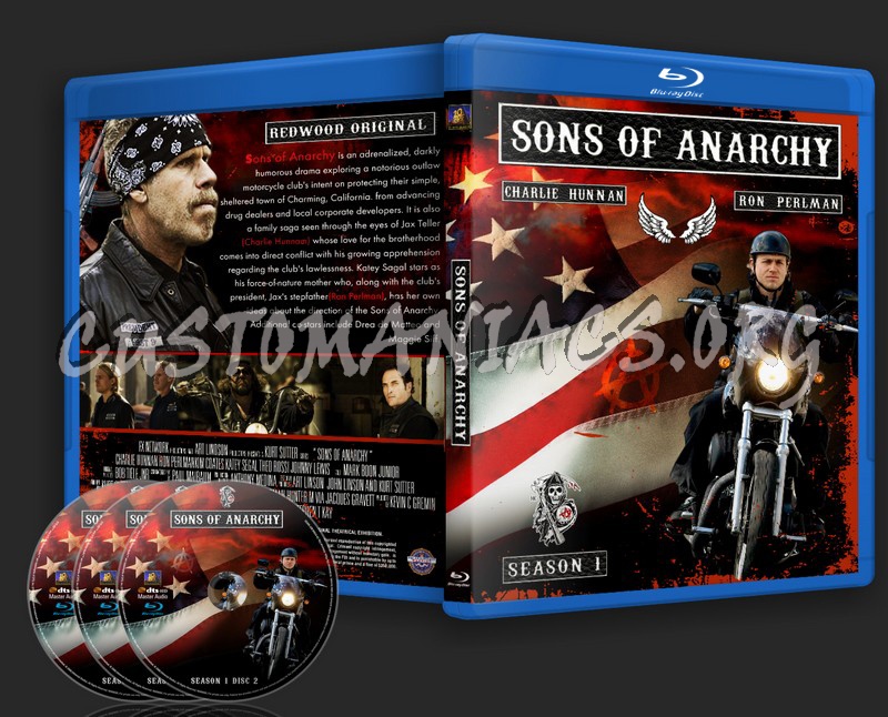 Sons Of Anarchy : Season 1 blu-ray cover