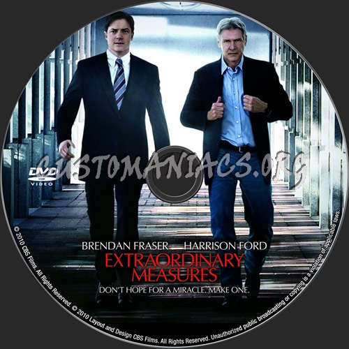 Extraordinary Measures dvd label