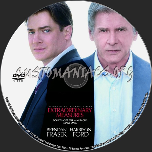 Extraordinary Measures dvd label