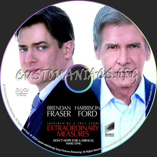 Extraordinary Measures dvd label