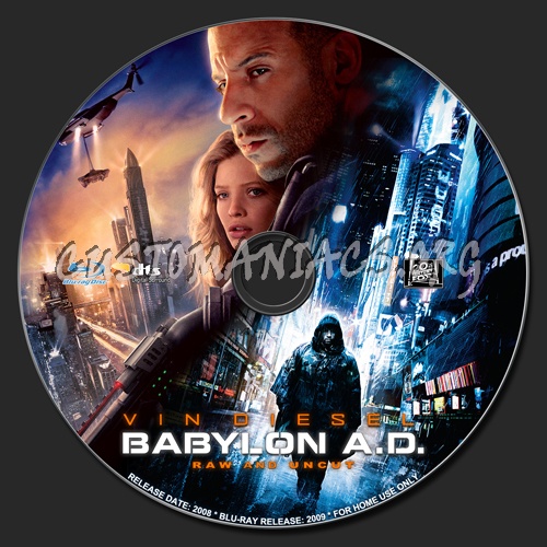 Babylon A.D. blu-ray label