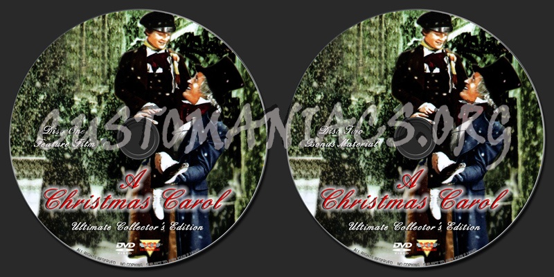 A Christmas Carol (1951) dvd label