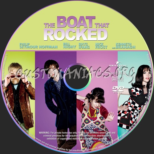 The Boat That Rocked dvd label