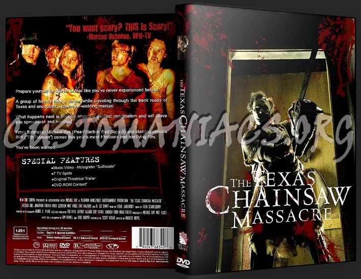 The Texas Chainsaw Massacre (2003) dvd cover