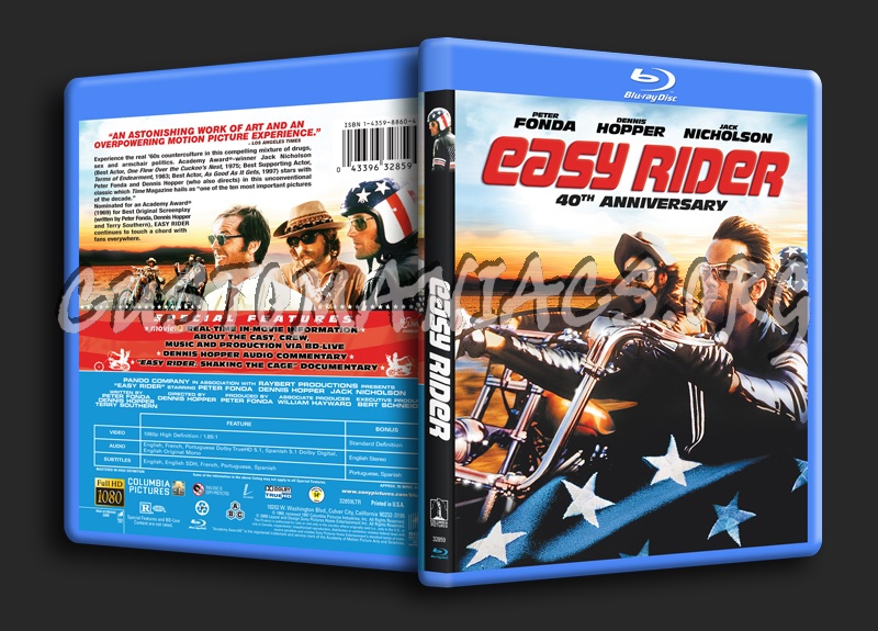 Easy Rider blu-ray cover