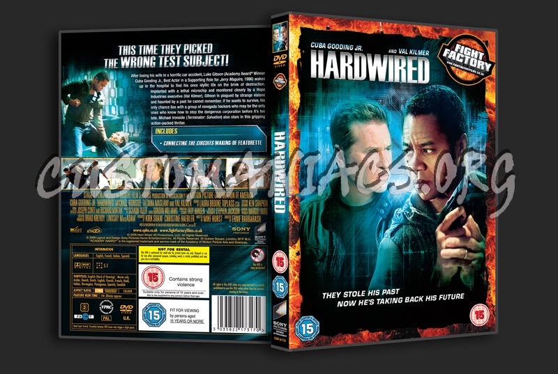 Hardwired dvd cover