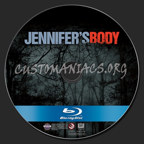 Jennifer's Body blu-ray label