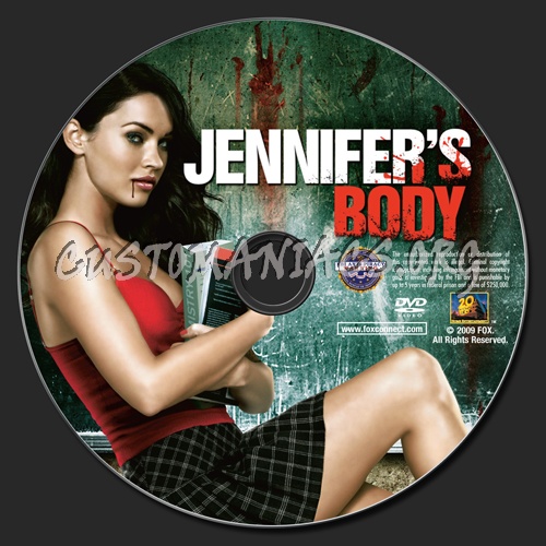 Jennifer's Body dvd label