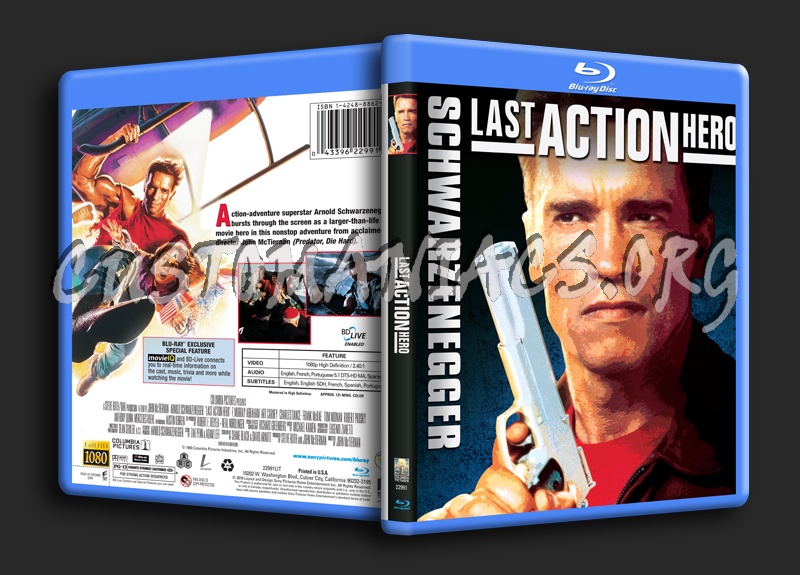 Last Action Hero blu-ray cover