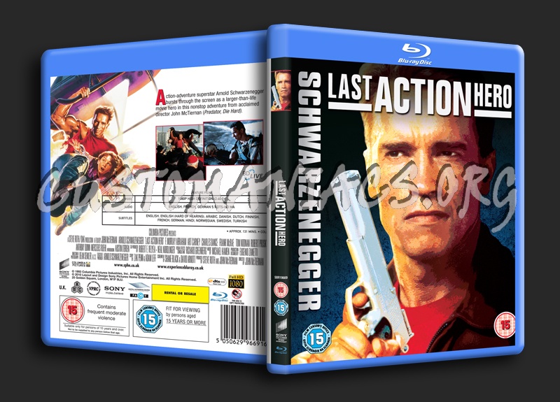 Last Action Hero blu-ray cover