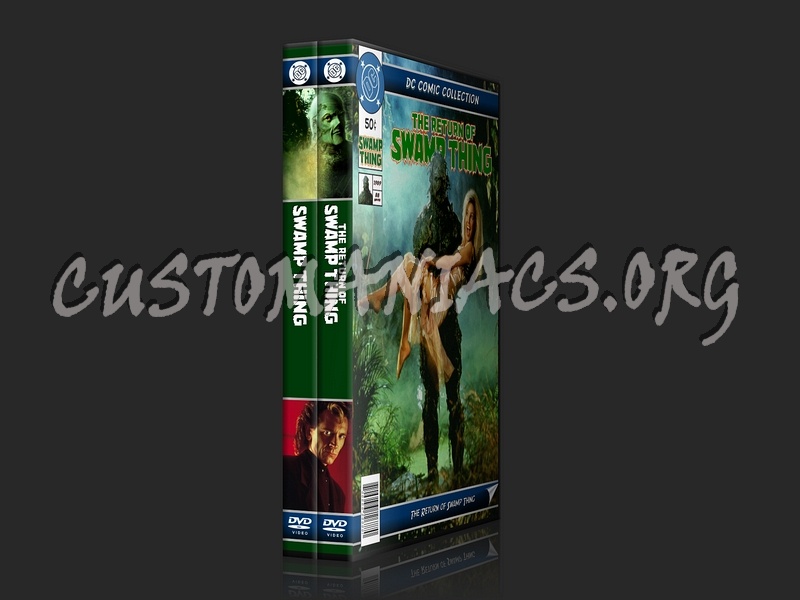 The Swamp Thing DC Comic Collection dvd cover