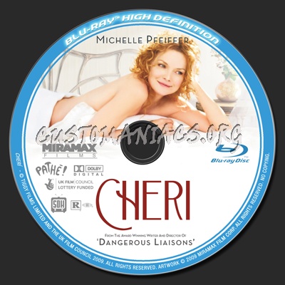 Cheri blu-ray label