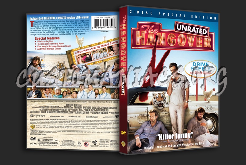 The Hangover dvd cover