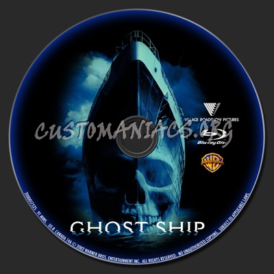 Ghost Ship blu-ray label