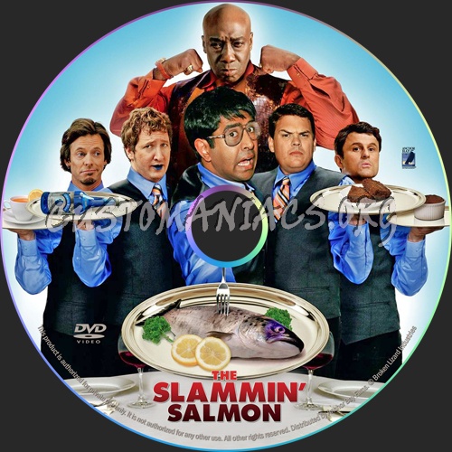 The Slammin' Salmon dvd label