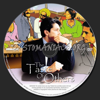 The Taste of Others dvd label