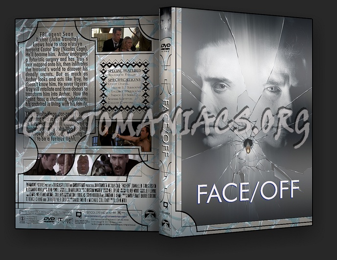 Face/Off dvd cover