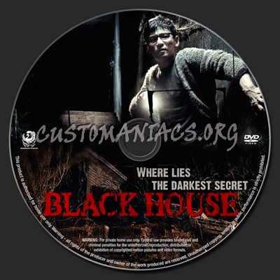 Black House dvd label