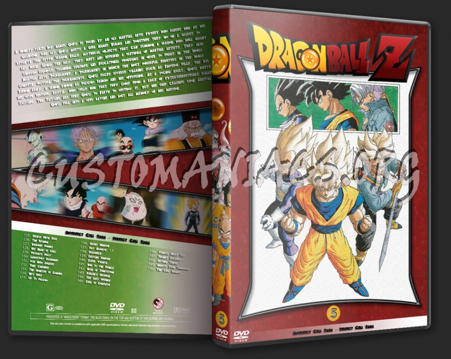 Dragon Ball Z dvd cover