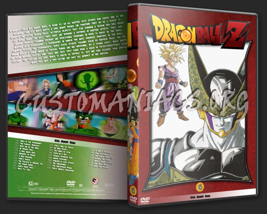 Dragon Ball Z dvd cover