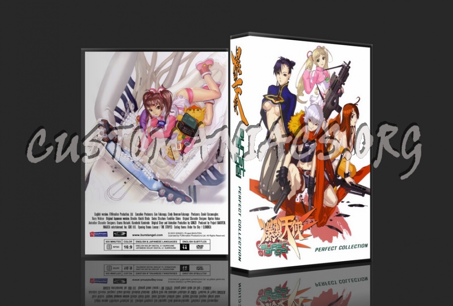 Burst Angel Perfect Collection dvd cover