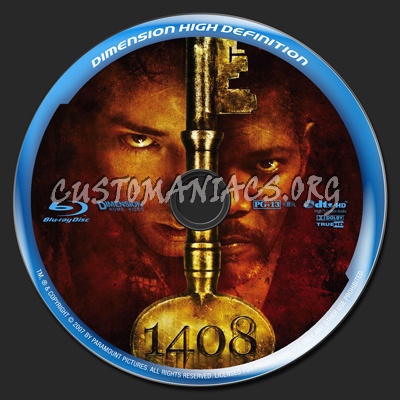 1408 blu-ray label