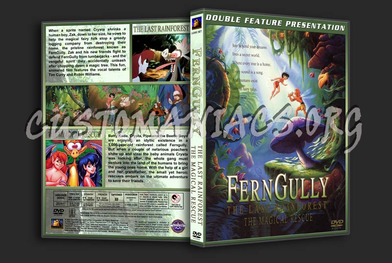 FernGully Double Feature dvd cover