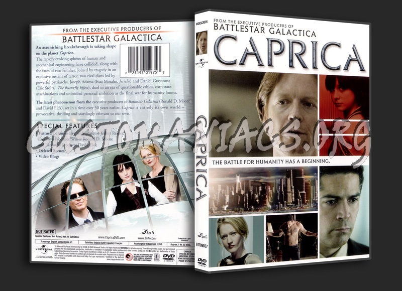 Caprica dvd cover