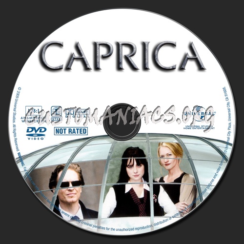 Caprica dvd label