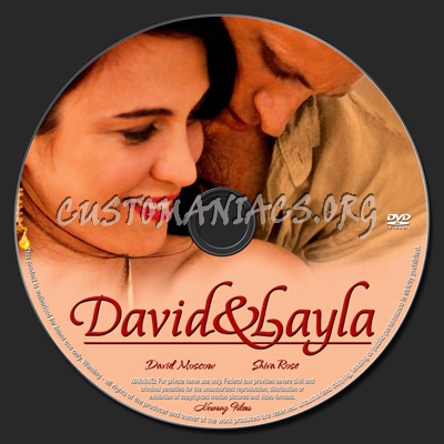 David & Layla dvd label