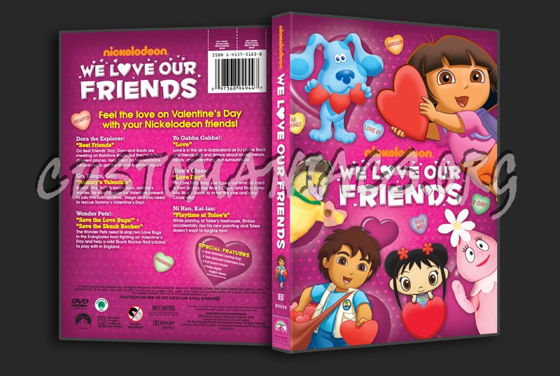 We Love Our Friends dvd cover