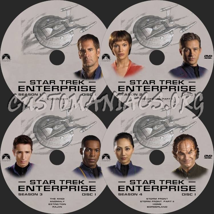 Star Trek: Enterprise dvd label