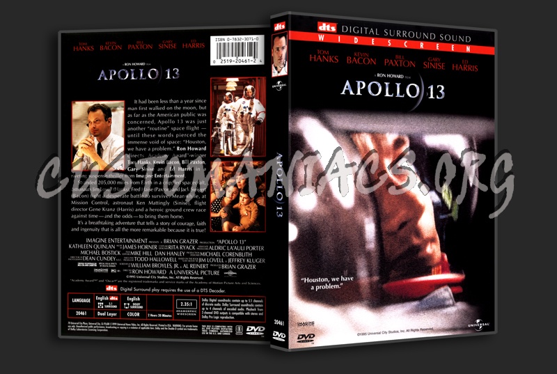 Apollo 13 dvd cover