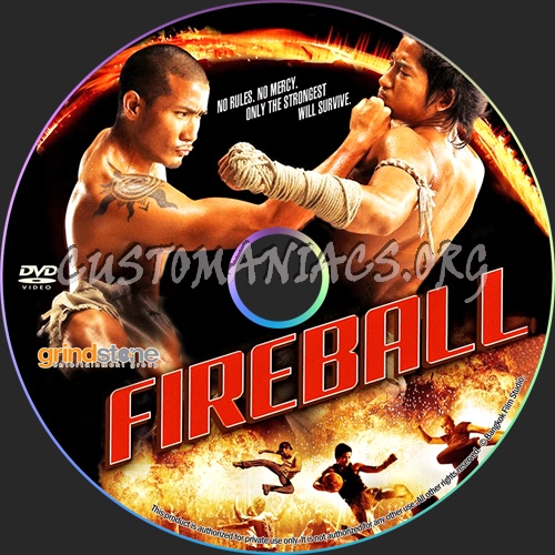 Fireball dvd label