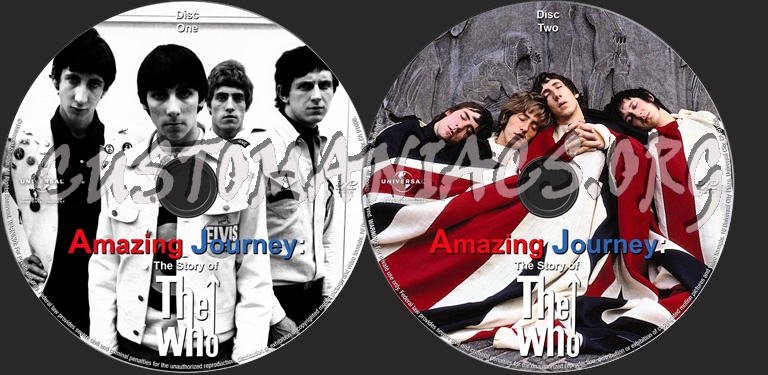 Amazing Journey The Story of the Who dvd label