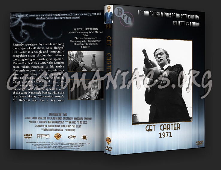 Get Carter - The BFI Collection dvd cover