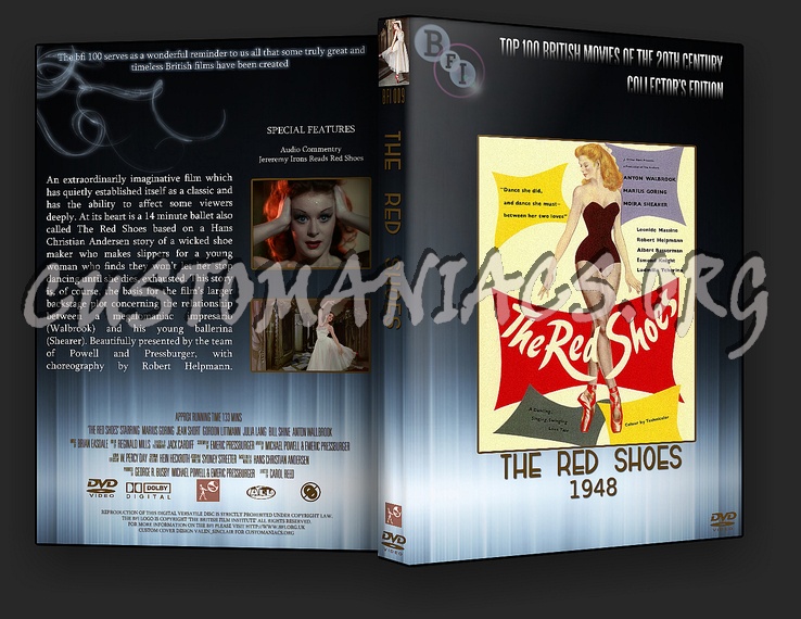 The Red Shoes - The BFI Collection dvd cover