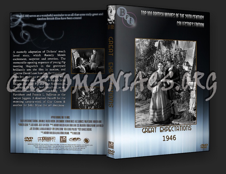 Great Expectations - The BFI Collection dvd cover