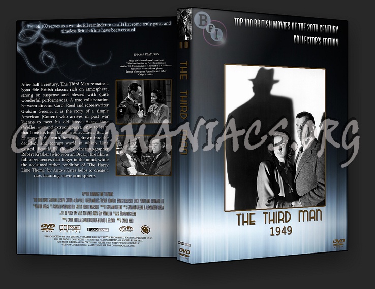 The Third Man - The BFI Collection dvd cover