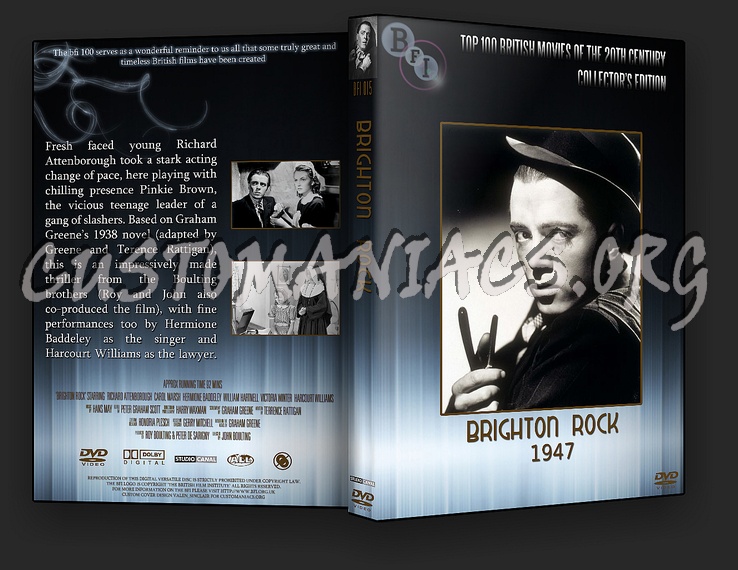 Brighton Rock - The BFI Collection dvd cover