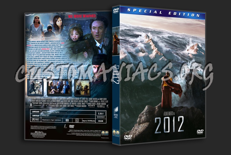 2012 dvd cover