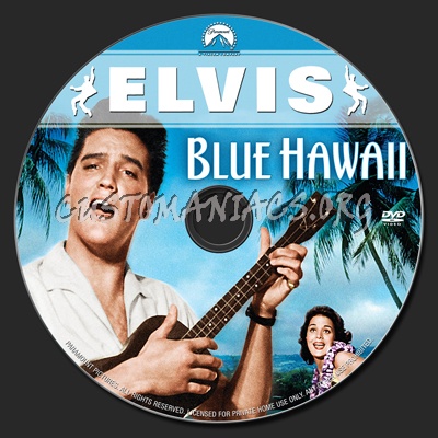 Blue Hawaii dvd label